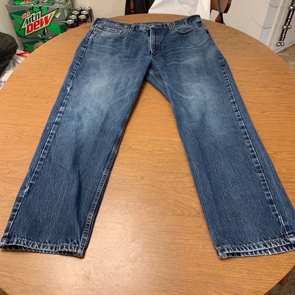 Mens Levis 550 38x32 **38x31** Denim Jeans #1